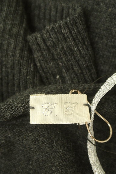Cloth&Cross（クロス＆クロス）の古着「無地ベーシック五分袖ニットカーデ（カーディガン・ボレロ）」大画像６へ