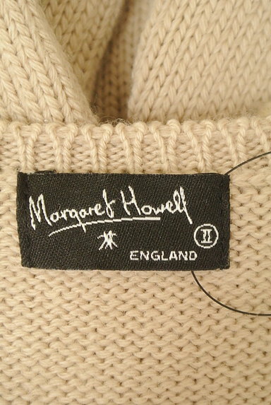 MARGARET HOWELL（マーガレットハウエル）の古着「Vネックウールニット（ニット）」大画像６へ