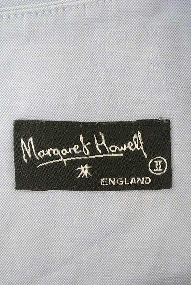 MARGARET HOWELL（マーガレットハウエル）の古着「後ろボタンブラウス（カットソー・プルオーバー）」大画像６へ