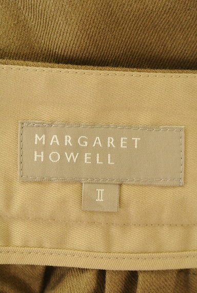 MARGARET HOWELL（マーガレットハウエル）の古着「ミディ丈タックフレアスカート（スカート）」大画像６へ