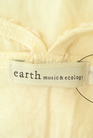 earth music&ecology（アースミュージック＆エコロジー）の古着「花刺繍肩紐カットソー（Ｔシャツ）」大画像６へ
