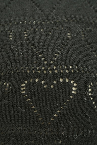 LODISPOTTO（ロディスポット）の古着「ハート透かし編みショートカーディガン（カーディガン・ボレロ）」大画像５へ