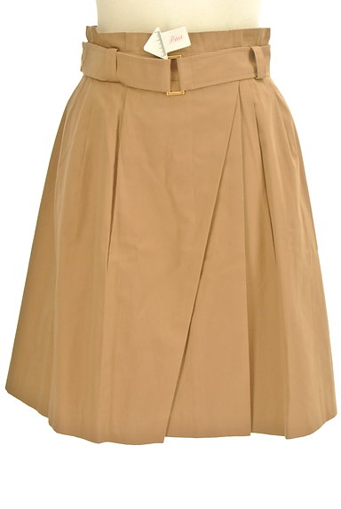 PROPORTION BODY DRESSING（プロポーションボディ ドレッシング）の古着「ベルト付きラップ風フレアスカート（スカート）」大画像４へ
