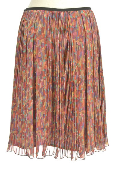 AMACA（アマカ）の古着「ミディ丈プリーツシフォンスカート（スカート）」大画像２へ