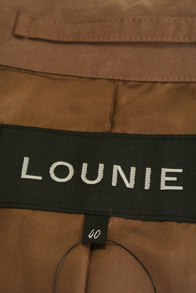 LOUNIE（ルーニィ）の古着「ウエストリボンロングトレンチコート（トレンチコート）」大画像６へ