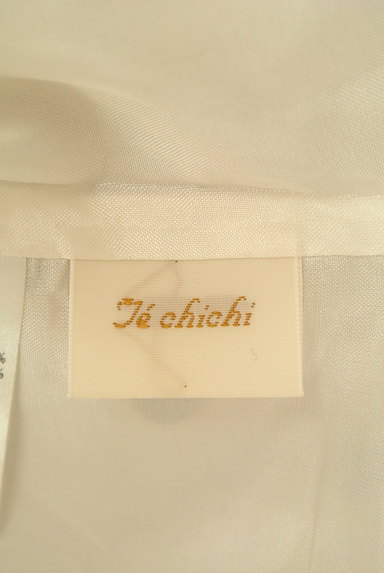 Te chichi（テチチ）の古着「ドット柄フレンチスリーブブラウス（カットソー・プルオーバー）」大画像６へ