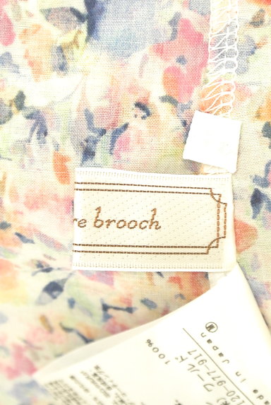 Couture Brooch（クチュールブローチ）の古着「フラワー柄トップス（カットソー・プルオーバー）」大画像６へ