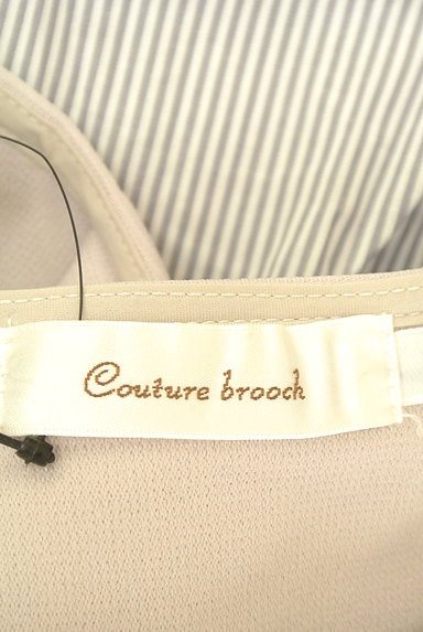 Couture Brooch（クチュールブローチ）の古着「変形切替ブラウス（カットソー・プルオーバー）」大画像６へ