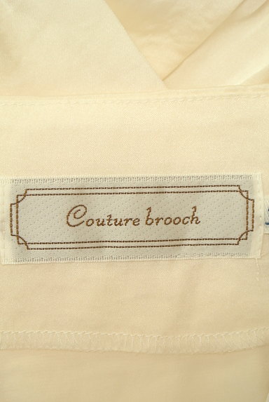 Couture Brooch（クチュールブローチ）の古着「ガーリー光沢シフォンブラウス（カットソー・プルオーバー）」大画像６へ
