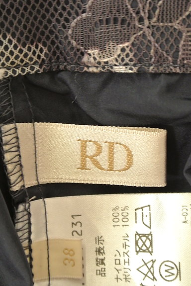 RD ROUGE DIAMANT（アールディー　ルージュ　ディアマン）の古着「ミモレ丈総レースフレアパンツ（パンツ）」大画像６へ