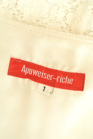 Apuweiser riche（アプワイザーリッシェ）の古着「ベロアラインミディ丈レーススカート（スカート）」大画像６へ