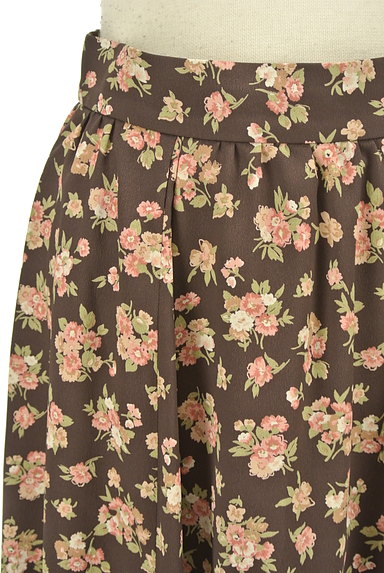 LAISSE PASSE（レッセパッセ）の古着「花柄ミモレ丈スカート（ロングスカート・マキシスカート）」大画像４へ