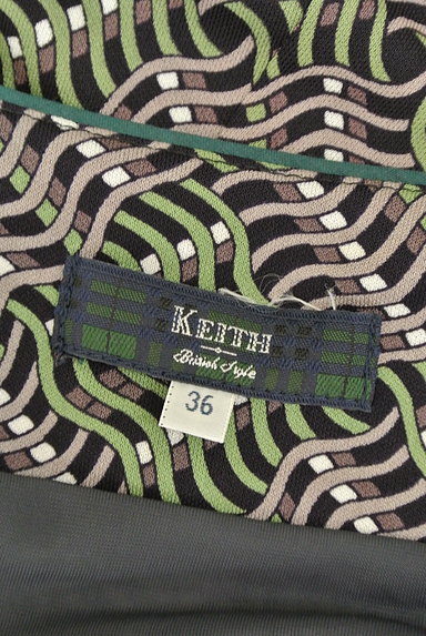 KEITH（キース）の古着「チェック調柄膝下丈スカート（スカート）」大画像６へ