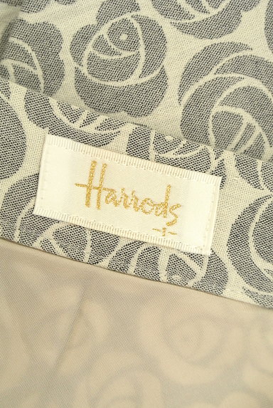 Harrods（ハロッズ）の古着「ローズ柄タック膝丈スカート（スカート）」大画像６へ