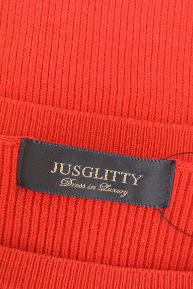 JUSGLITTY（ジャスグリッティー）の古着「透けレース袖ニット（ニット）」大画像６へ