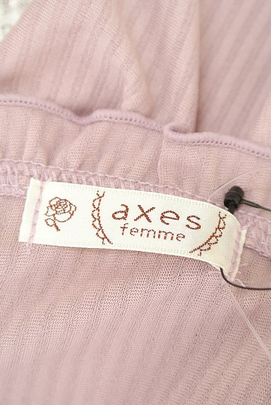 axes femme（アクシーズファム）の古着「フリルレース５分袖カットソー（カットソー・プルオーバー）」大画像６へ