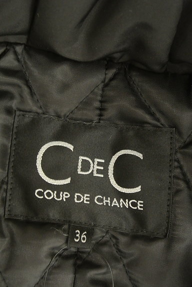 COUP DE CHANCE（クードシャンス）の古着「ウエストリボン中綿入りロングコート（コート）」大画像６へ