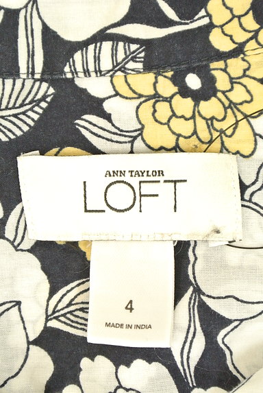 ANN TAYLOR（アンテイラー）の古着「リゾート花柄ブラウス（カジュアルシャツ）」大画像６へ