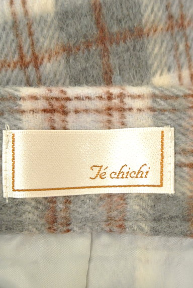 Te chichi（テチチ）の古着「チェック柄タックフレアスカート（スカート）」大画像６へ