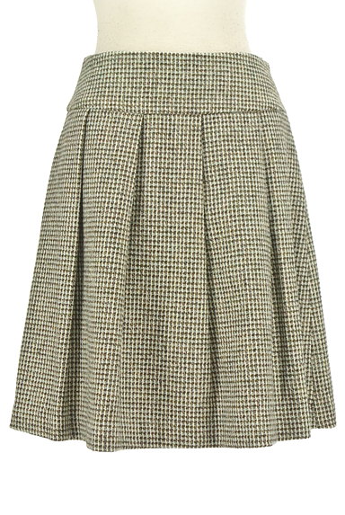 Couture Brooch（クチュールブローチ）の古着「タックフレア膝上スカート（スカート）」大画像１へ