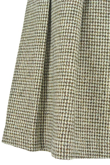Couture Brooch（クチュールブローチ）の古着「タックフレア膝上スカート（スカート）」大画像５へ