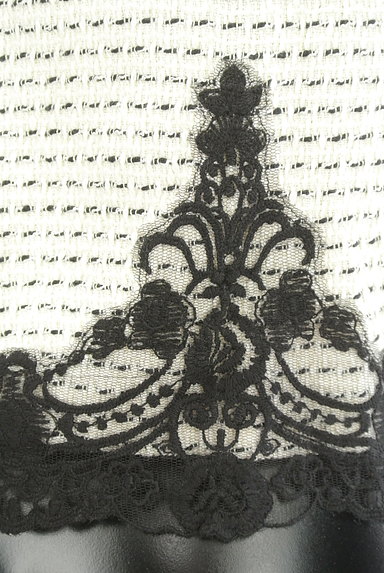 Lilidia（リリディア）の古着「ラメツイード裾レースカットソー（カットソー・プルオーバー）」大画像５へ