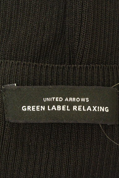 UNITED ARROWS（ユナイテッドアローズ）の古着「シンプル黒７分袖リブニット（ニット）」大画像６へ