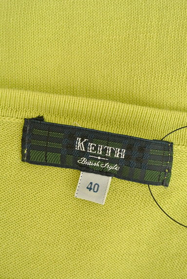 KEITH（キース）の古着「ビビットカラーカーディガン（カーディガン・ボレロ）」大画像６へ
