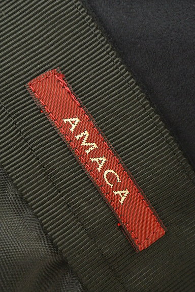 AMACA（アマカ）の古着「スエードプリーツ膝丈スカート（スカート）」大画像６へ