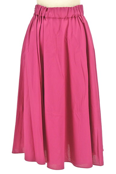 UNITED ARROWS（ユナイテッドアローズ）の古着「ビビットカラーミモレ丈スカート（スカート）」大画像２へ