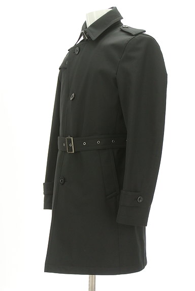 BURBERRY BLACK LABEL（バーバリーブラックレーベル）の古着「美シルエットベルト付きコート（コート）」大画像３へ