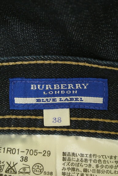 BURBERRY BLUE LABEL（バーバリーブルーレーベル）の古着「インディゴデニムショートパンツ（ショートパンツ・ハーフパンツ）」大画像６へ
