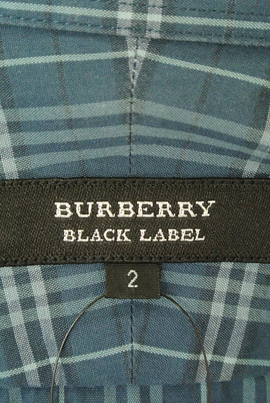 BURBERRY BLACK LABEL（バーバリーブラックレーベル）の古着「チェック柄カジュアルシャツ（カジュアルシャツ）」大画像６へ