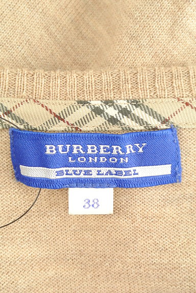 BURBERRY BLUE LABEL（バーバリーブルーレーベル）の古着「フロントリボン七分袖ドルマンニット（ニット）」大画像６へ