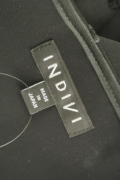 INDIVI（インディヴィ）の古着「フロッキードット柄シフォンブラウス（カットソー・プルオーバー）」大画像６へ