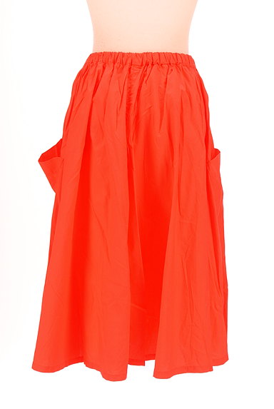 CHILD WOMAN（チャイルドウーマン）の古着「サイドポケットミモレ丈スカート（スカート）」大画像２へ