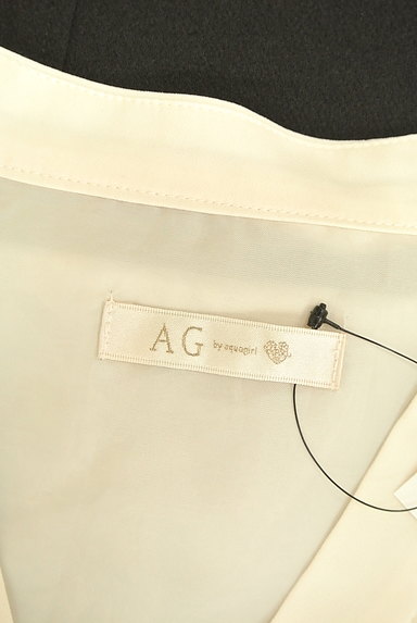 AG by aquagirl（エージーバイアクアガール）の古着「モノトーン切替ドッキング膝丈ワンピ（ワンピース・チュニック）」大画像６へ