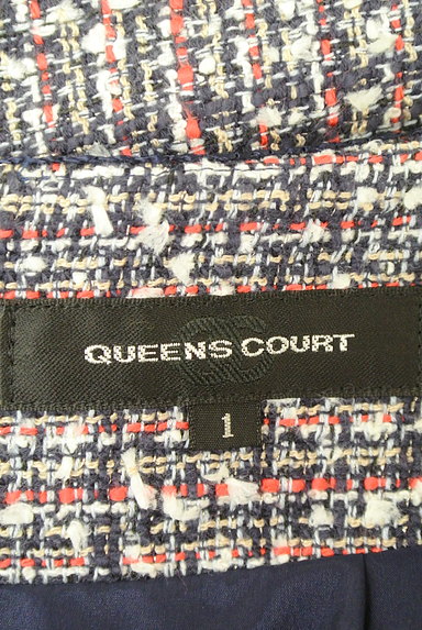 QUEENS COURT（クイーンズコート）の古着「ラメツイードミニスカート（ミニスカート）」大画像６へ