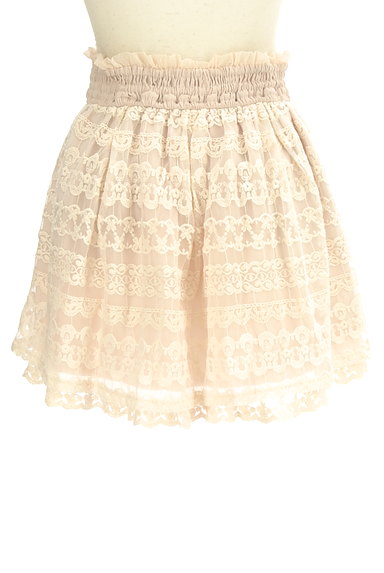 LIZ LISA（リズリサ）の古着「ガーリ刺繍レースミニスカート（ショートパンツ・ハーフパンツ）」大画像２へ
