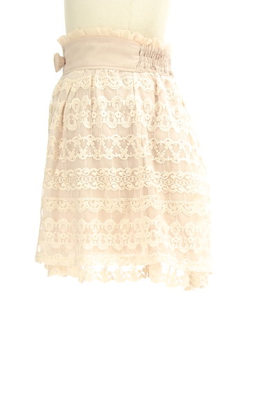 LIZ LISA（リズリサ）の古着「ガーリ刺繍レースミニスカート（ショートパンツ・ハーフパンツ）」大画像３へ