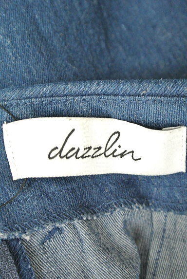 dazzlin（ダズリン）の古着「ウエストリボンデニムミニスカート（ミニスカート）」大画像６へ