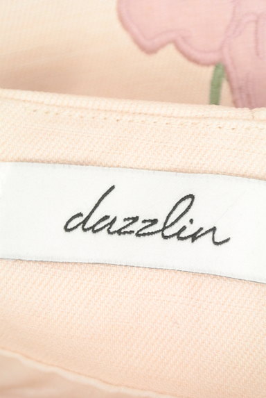 dazzlin（ダズリン）の古着「レトロ花刺繍変形ヘムミニスカート（ミニスカート）」大画像６へ