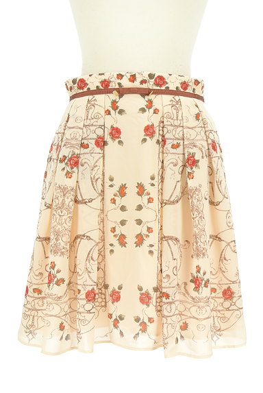 LAISSE PASSE（レッセパッセ）の古着「アンティーク花柄ひざ上丈スカート（スカート）」大画像１へ