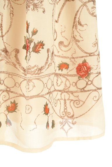LAISSE PASSE（レッセパッセ）の古着「アンティーク花柄ひざ上丈スカート（スカート）」大画像５へ
