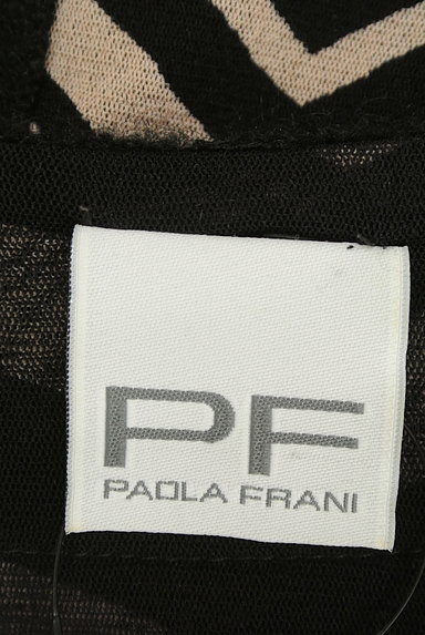 PF by PAOLA FRANI（ピーエッフェバイパオラフラーニ）の古着「ニット×シアーカーディガン（カーディガン・ボレロ）」大画像６へ