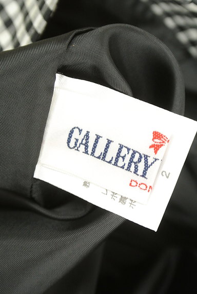 GALLERY VISCONTI（ギャラリービスコンティ）の古着「上品フリルチェック柄スカート（スカート）」大画像６へ