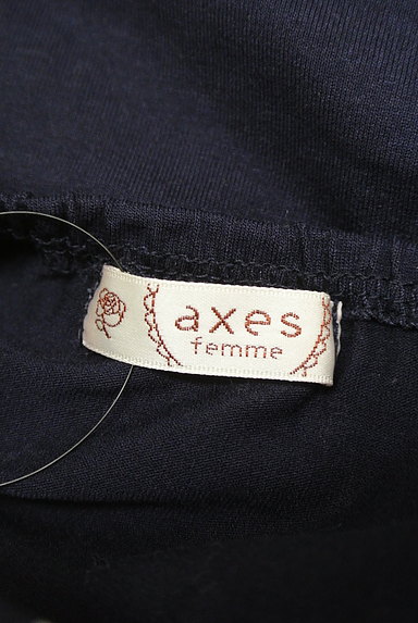 axes femme（アクシーズファム）の古着「ドット柄フリルリボンキャミソール（キャミソール・タンクトップ）」大画像６へ