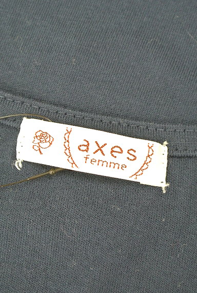 axes femme（アクシーズファム）の古着「袖透けレース切替カットソー（カットソー・プルオーバー）」大画像６へ
