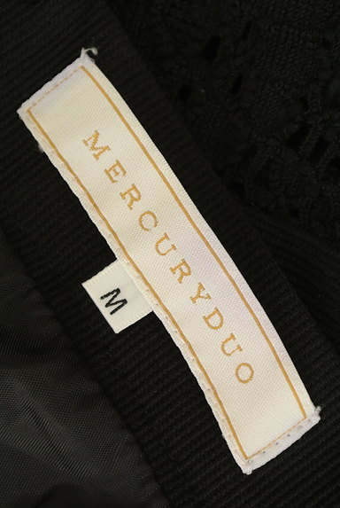 MERCURYDUO（マーキュリーデュオ）の古着「レース切替ボーダーミニスカート（スカート）」大画像６へ