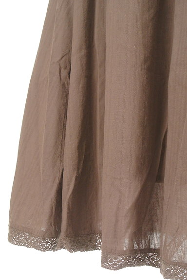 SM2（サマンサモスモス）の古着「裾レースフレアマキシスカート（ロングスカート・マキシスカート）」大画像４へ